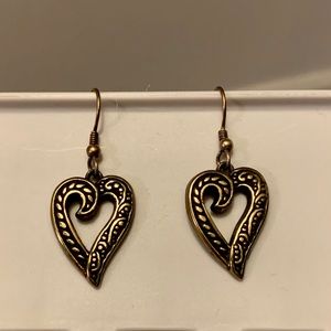 Brighton heart earrings